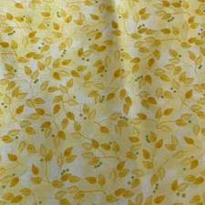 audrey’s garden yellow leaves leaf print beth ferrier p&b textiles 3 yards