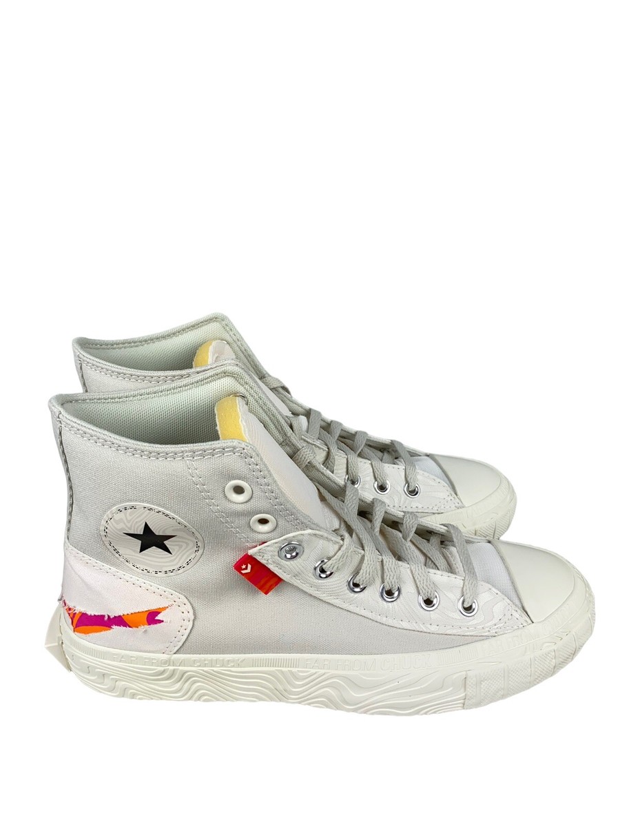 NEW Converse Chuck Taylor ALT Star Hi Tear Away White Shoes