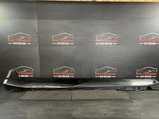 09-12 JAGUAR XF PASSENGER ROCKER PANEL TRIM SKIRT MOULDING CLADDING BLACK PEC