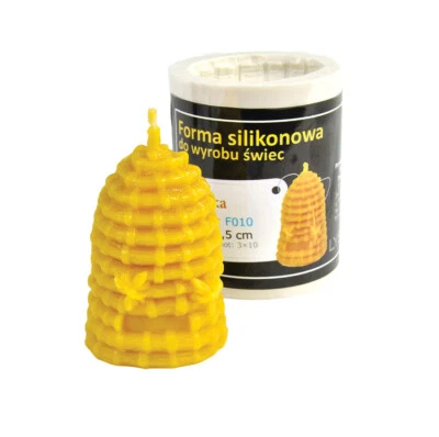 Kerzengießform Bienenkorb Silikonform Kerzen Bienenwachs Bienen Korb