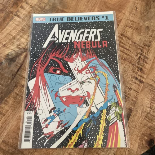 TRUE BELIEVERS - AVENGERS - NEBULA - MARVEL 2019 1ST APPEARANCE