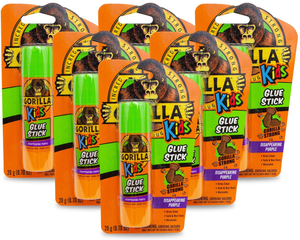 Gorilla Kids Disappearing Purple Glue Stick, 20 Gram Stick, (Pack Of 6)  eBay