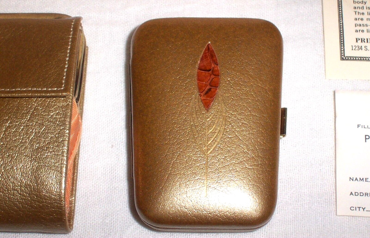 cigarette dispenser case Silver Card Case | Cigarette Case, Stash Case