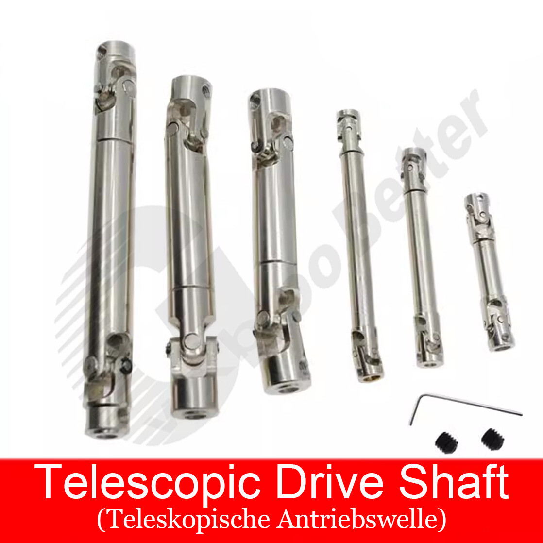 Universal Transmission Shaft Joint Telescopic Drive Shaft Coupling Coupler  2~5mm | eBay