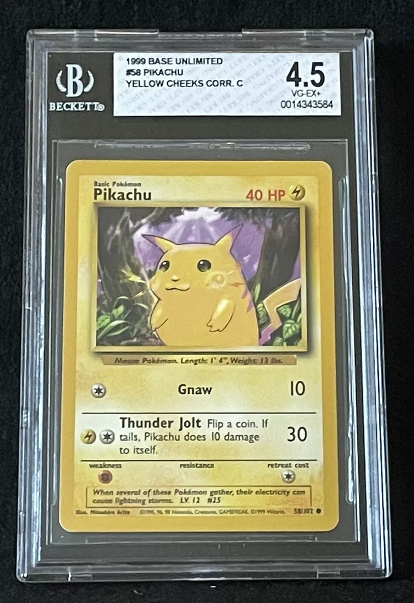 Pikachu 1999 sale