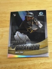 2022 Bowman Chrome Shades Of Greatness Oneil Cruz RC #SG-23