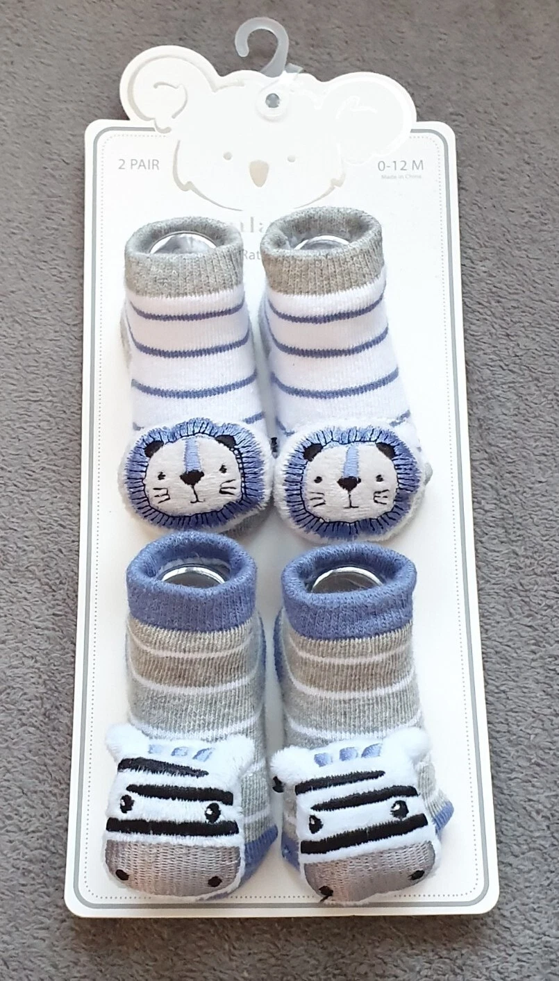 Infant Baby Fun Animal Rattle Socks Toys Grasping Activity Newborn Toddler Gift