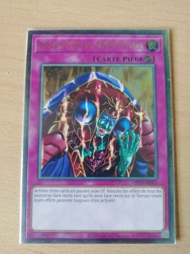 Yu-Gi-Oh! Absorption De Compétence OP19-FR003 Ultimate | eBay