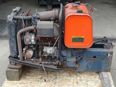 Kubota 3-CYL D1105 Diesel Engine, 24HP, 12vDC, Water Cooled , F2400 | eBay
