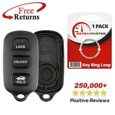 Remote Shell Case Pad Replacement No Electronics For Toyota 3b (GQ43VT14T)