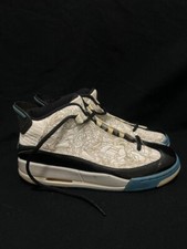 NIKE AIR JORDAN DUB-ZERO GS WHITE BLACK PHOTO BLUE 311047-102 Sz 6Y 2005