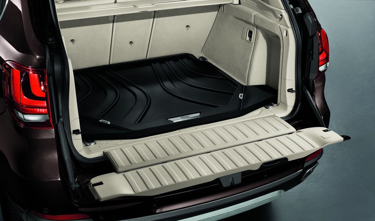 BMW Genuine F15 X5 Fitted Luggage Compartment Rubber Boot Mat