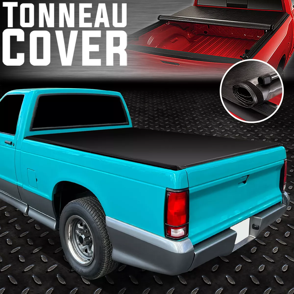 FOR 1982 1993 CHEVY S10 GMC S15 6FT TRUCK BED SOFT VINYL ROLL UP