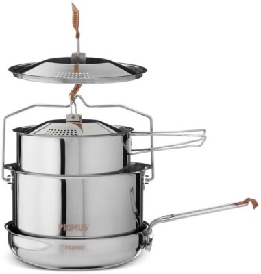 Primus Campfire Cookset Large + Pot 5.0l + Pfanne 25cm, NEU