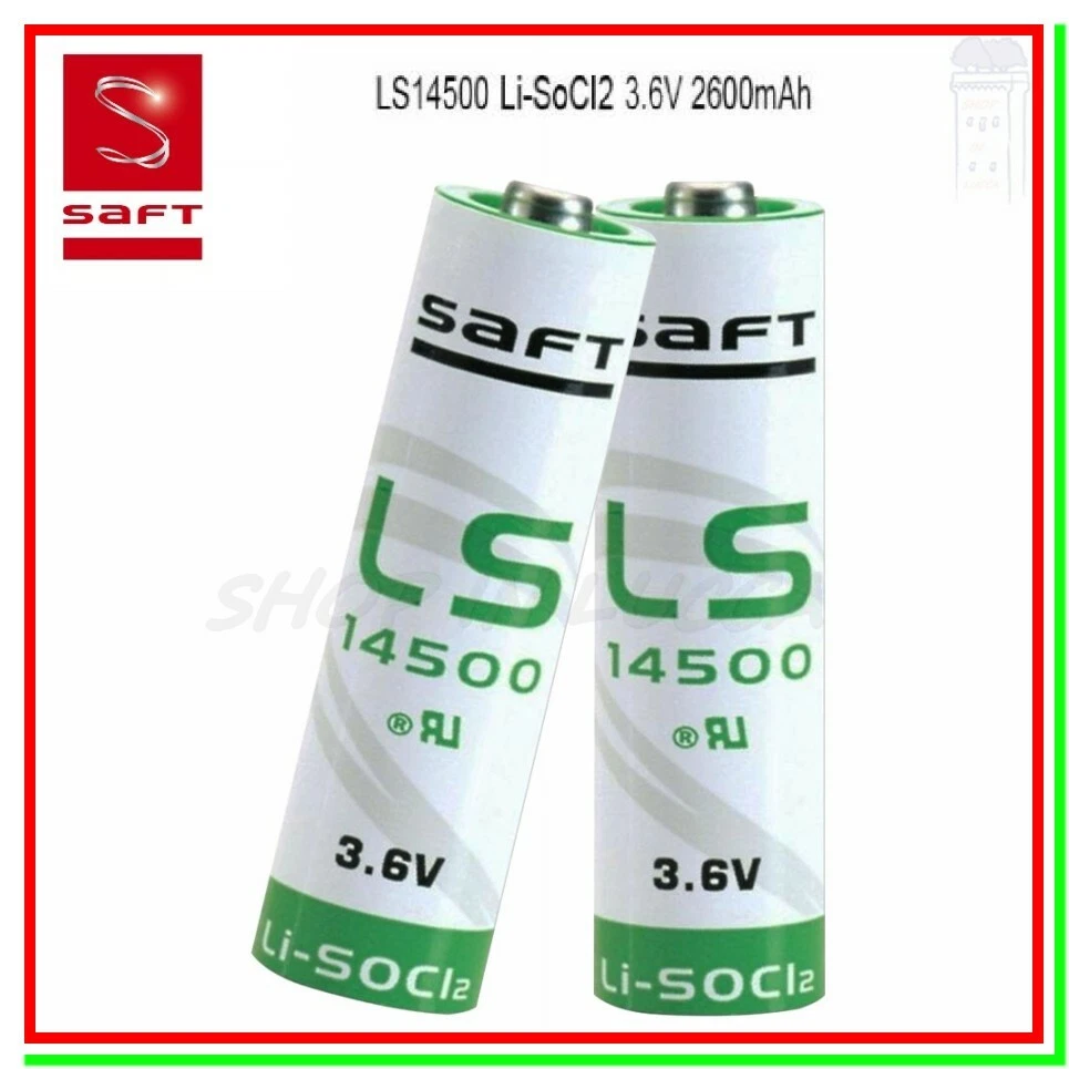 JOZELNK Paquete De 4 LS14500 AA 3.6V Li-SOCl2 Li-SOCl2 2600Ah Para - Foto 2