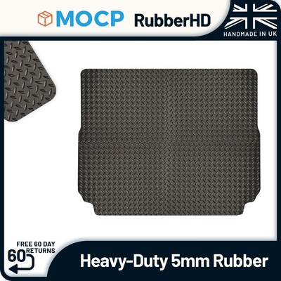5mm Heavy-Duty Rubber Boot Mat to fit Vauxhall Grandland X 2017-2021