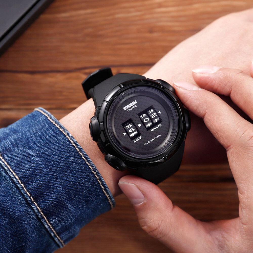 skmei drum watch
