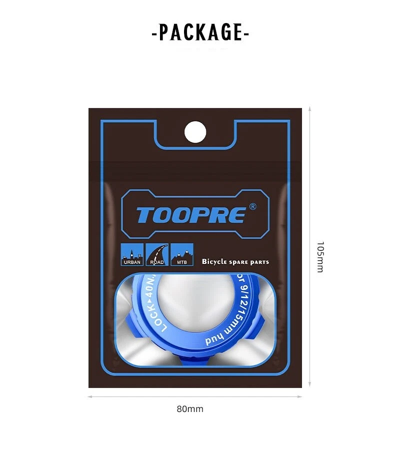 Fahrrad Centerlock 6-Loch Adapter Center Lock Umrüstung 6-Loch Fahrradbremsschei - Bild 2 von 4