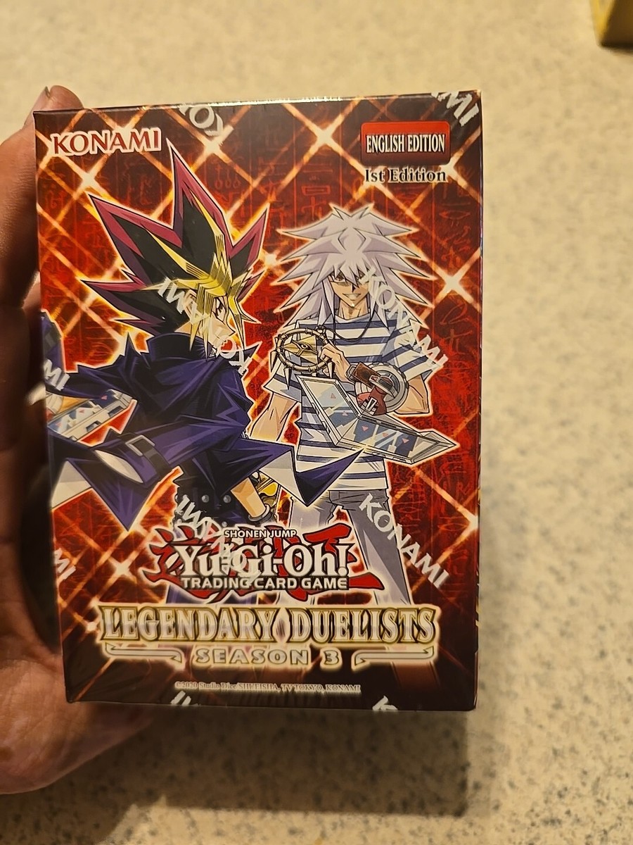legendary duelists season 3 booster box Yu-Gi-Oh! Trading Cards: Duelist Season 3 (1st Edition) booster pack Yu Gi Oh - Legendary