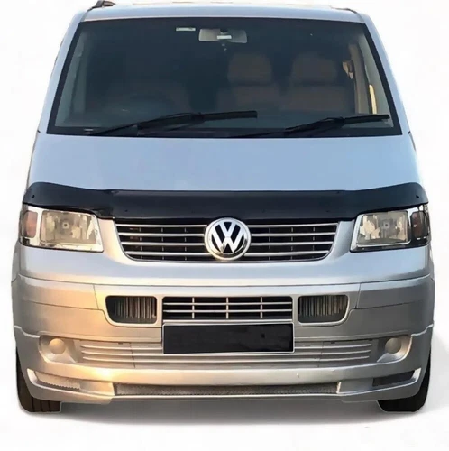 BONNET WIND STONE DEFLECTOR PROTECTOR FOR VW T5 TRANSPORTER 2003-2009 - Picture 1 of 7