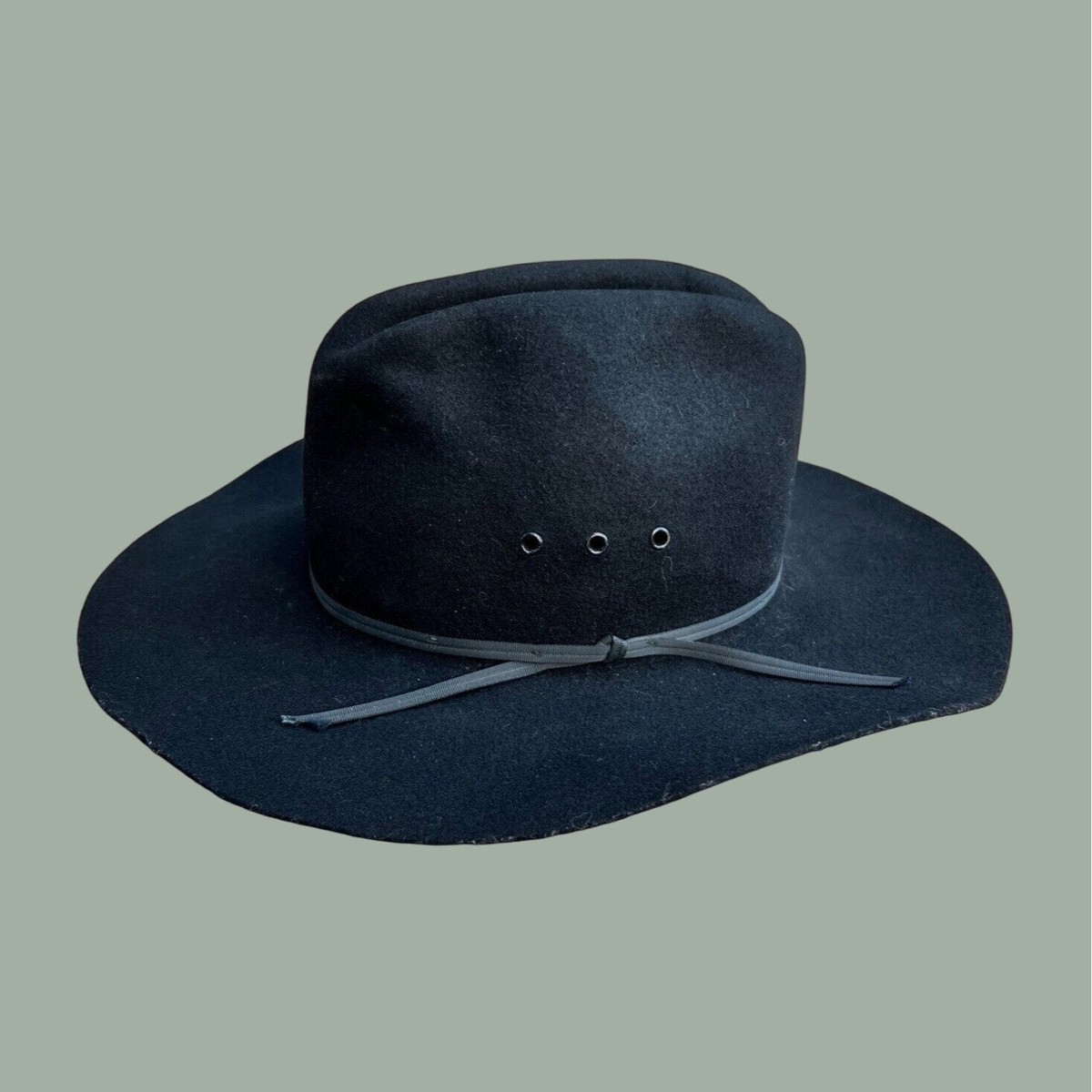 Vintage LHC Brands Wool Felt Western Cowboy Classic Rancher  display picture 3