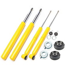 4 TA Technix Sport-Stoßdämpfer Vorne Hinten + Domlager VA Audi 80 90 Quattro