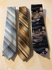 THREE "WEMLON BY WEMBLEY'S " MEN'S TIE