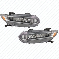 For 20182020honda Accord Halogen Led Headlight Assembly Driver Passenger Pair