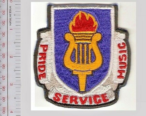 Military Band US Army United States Army Band Unit Crest Pride Service 