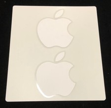 AUTHENTIC APPLE 2 ORIGINAL LOGO DECALS / STICKERS ONLY AS SHOWN