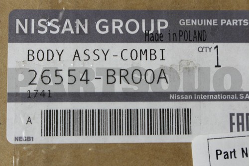Nissan 26554 br00a