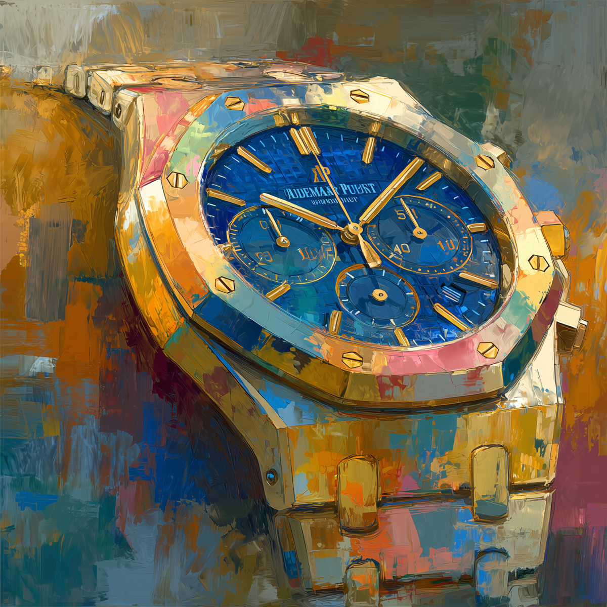 Audemars Piguet Pop Art 24x24 Giclée Art Print Ltd 1/25 Signed COA