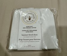 Burt's Bees Baby White Bedding Sheets NIB