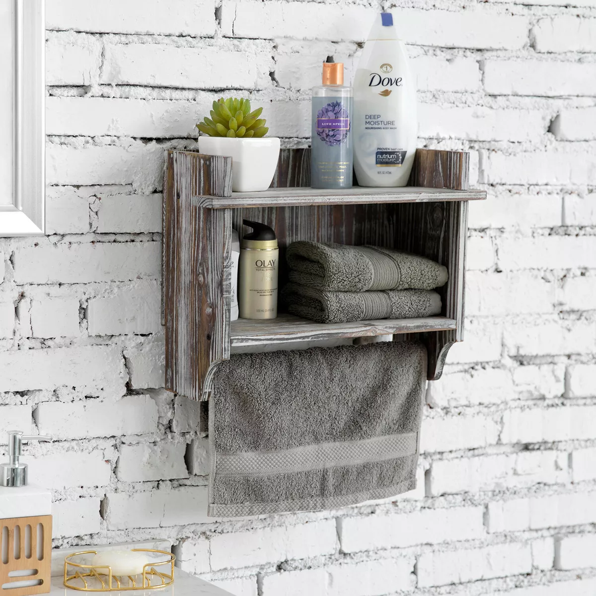 Wall Mounted Towel Rack MyGift