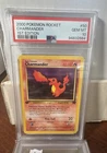 2000 Pokemon Charmander 50/82 PSA 10 Gem Mint Team Rocket 1st Edition