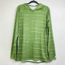 WYLD1 Men's Large Woody Hoody Stripe Eco-Innovation Hoodie Invinclible Cloak