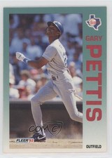 1992 Fleer Gary Pettis #314 xm0