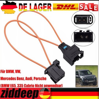 Für Audi VW BMW Mercedes Porsche  MOST Fiber Optic Loop Cable Plug Connector DE