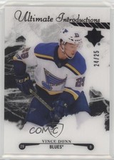 2017-18 Ultimate Collection Introductions Onyx Black 24/25 Vince Dunn #UI-6 2d8