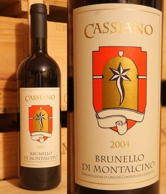 2004er Brunello di Montalcino - Cantina di Montalcino Cassiano - TOP !!!!