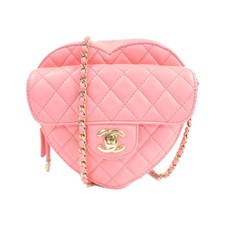 Chanel As3191 Lambskin Shoulder Bag Women Pink One Size