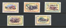 Barbados 1981 SG 665-9 Transport MNH