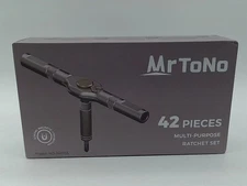 MrToNo Magnetic Screwdriver Set, DIY Ratchet Screwdriver, Modular Multi Bit