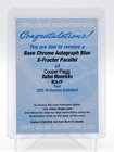 COOPER FLAGG 2025-26 BOWMAN BLUE X-FRACTOR ROOKIE AUTO /150 #BCA-CF Q5692