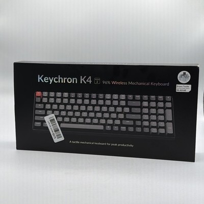 Keychron K4 Version 2  Wireless/ Wired Gaming Keyboard K4A3 ~ New Open Box