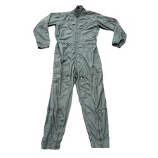 USAF Sage Green CWU-27/P Summer Flyer's Coveralls US Air Force Flight Suit 44L