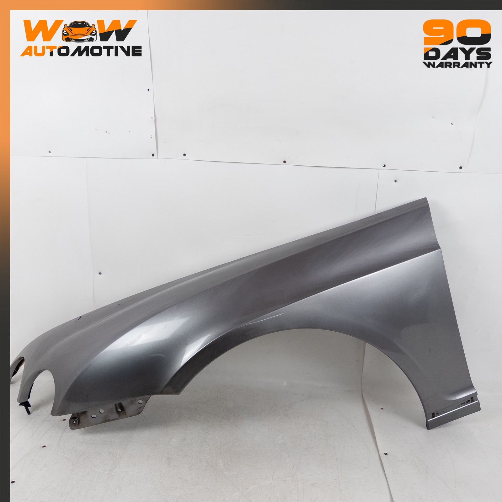 04-10 BENTLEY CONTINENTAL GT FRONT LEFT DRIVER SIDE FENDER ASSEMBLY SILVER OEM 