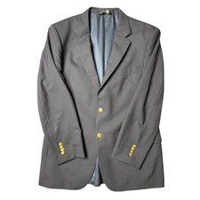 Jos. A. Bank Wool Blazer Gold Buttons Business Career Jacket 42R