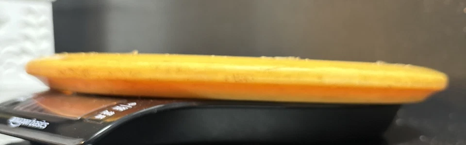 Discraft Buzzz ESP FLX Old Gummy 2007 Red Hawk Am Champ Skinny Tooled 177g Used - Image 4 of 4