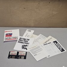 Double Tools for DoubleSpace DOS Software 2-Disk Set Manuals Complete